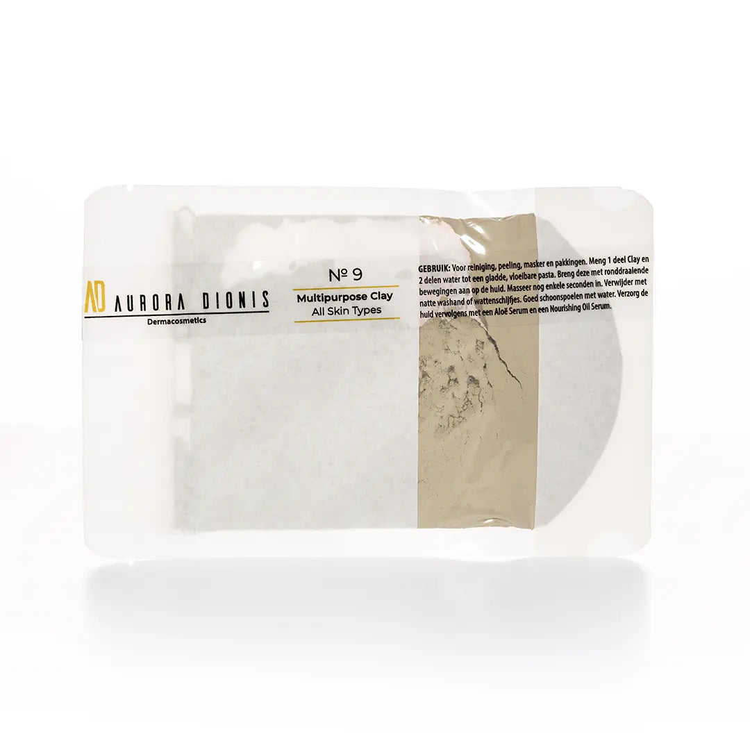 Vegan & Parfumvrije Multikleipoeder, Voor Gevoelige, Acnegevoelige & Droge Huid, Reinigend, Kalmerend, Herstellend & Zuiverend