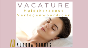 vacature Huidtherapeut vertegenwoordiger AD