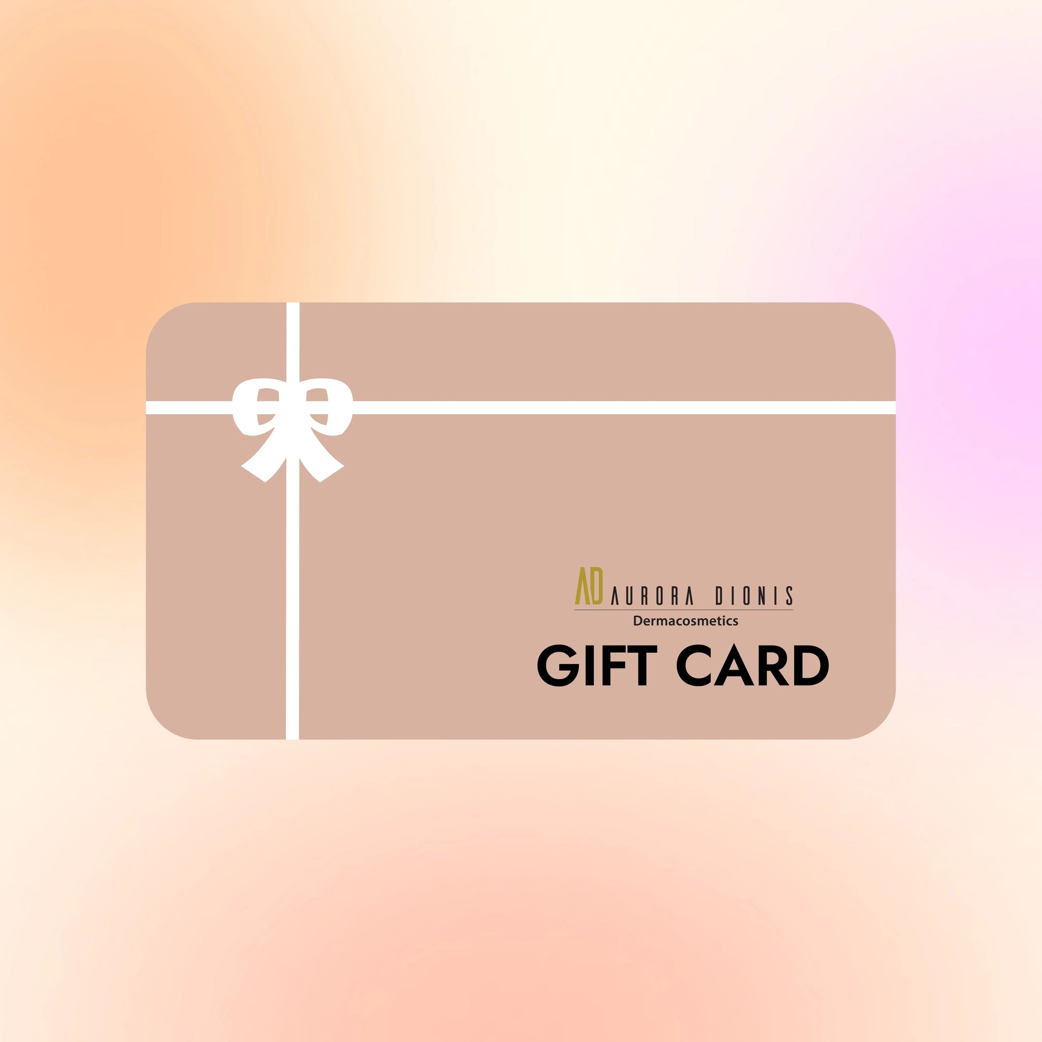 Digitale Cadeaubon — Aurora Dionis Aurora Dionis Dermacosmetics