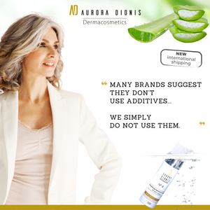 Aurora Dionis Dermacosmetics simply no additives vegan skincare and allergy certified for sensitive and acne combination and oily skin