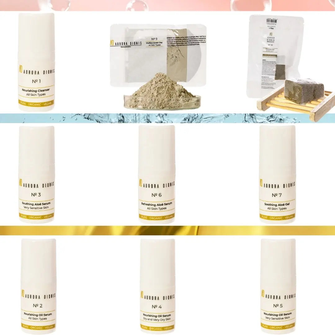 Reis- & Probeer Set — Droge tot Zeer Droge Huid Aurora Dionis Dermacosmetics
