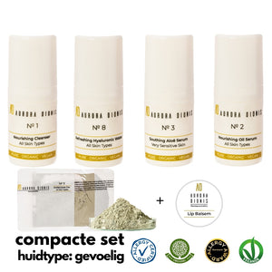 Compacte Set - Gevoelige huid / Zeer gevoelige huid, 5 high-end producten