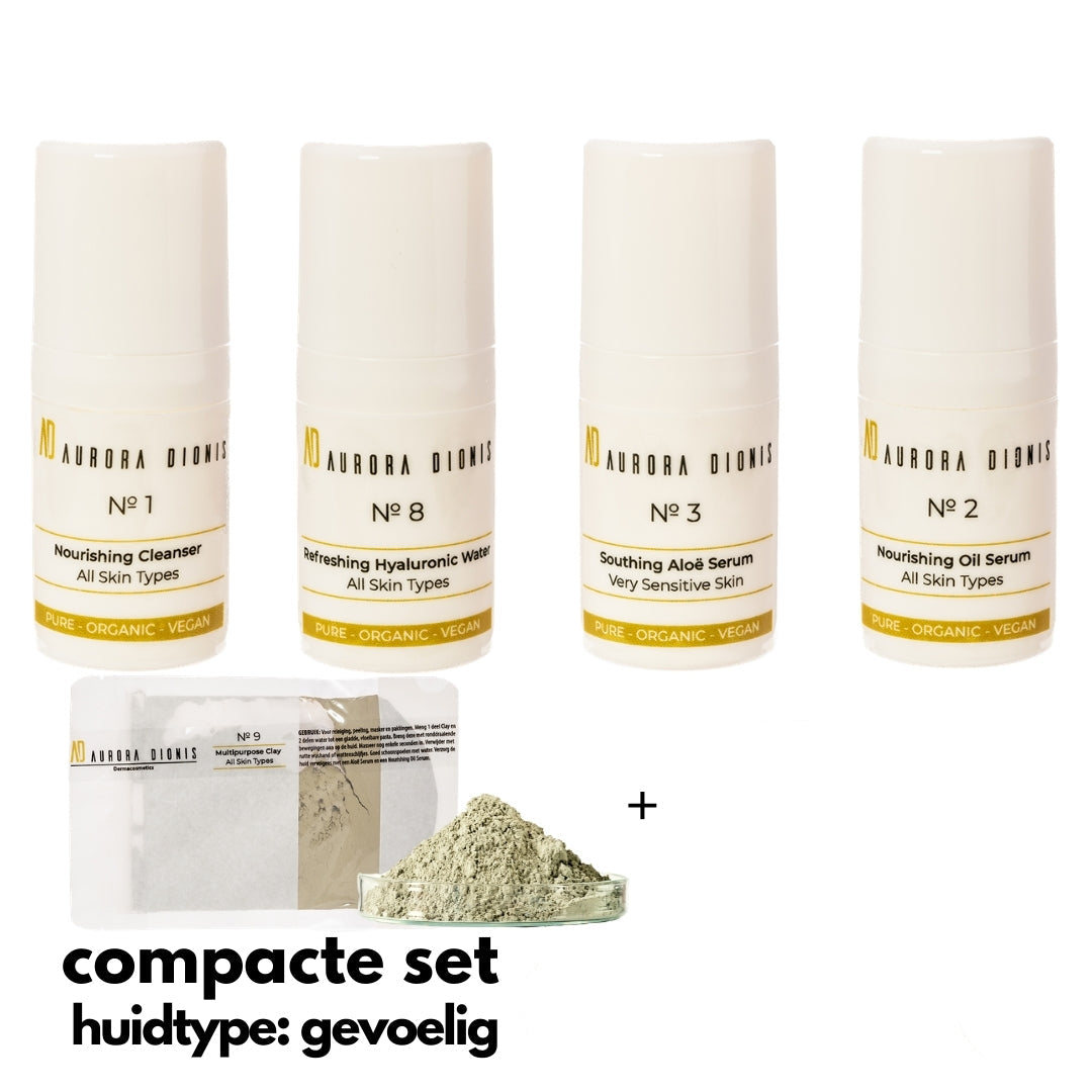 Compact set - Sensitive skin / Very sensitive skin, 5 high-end products