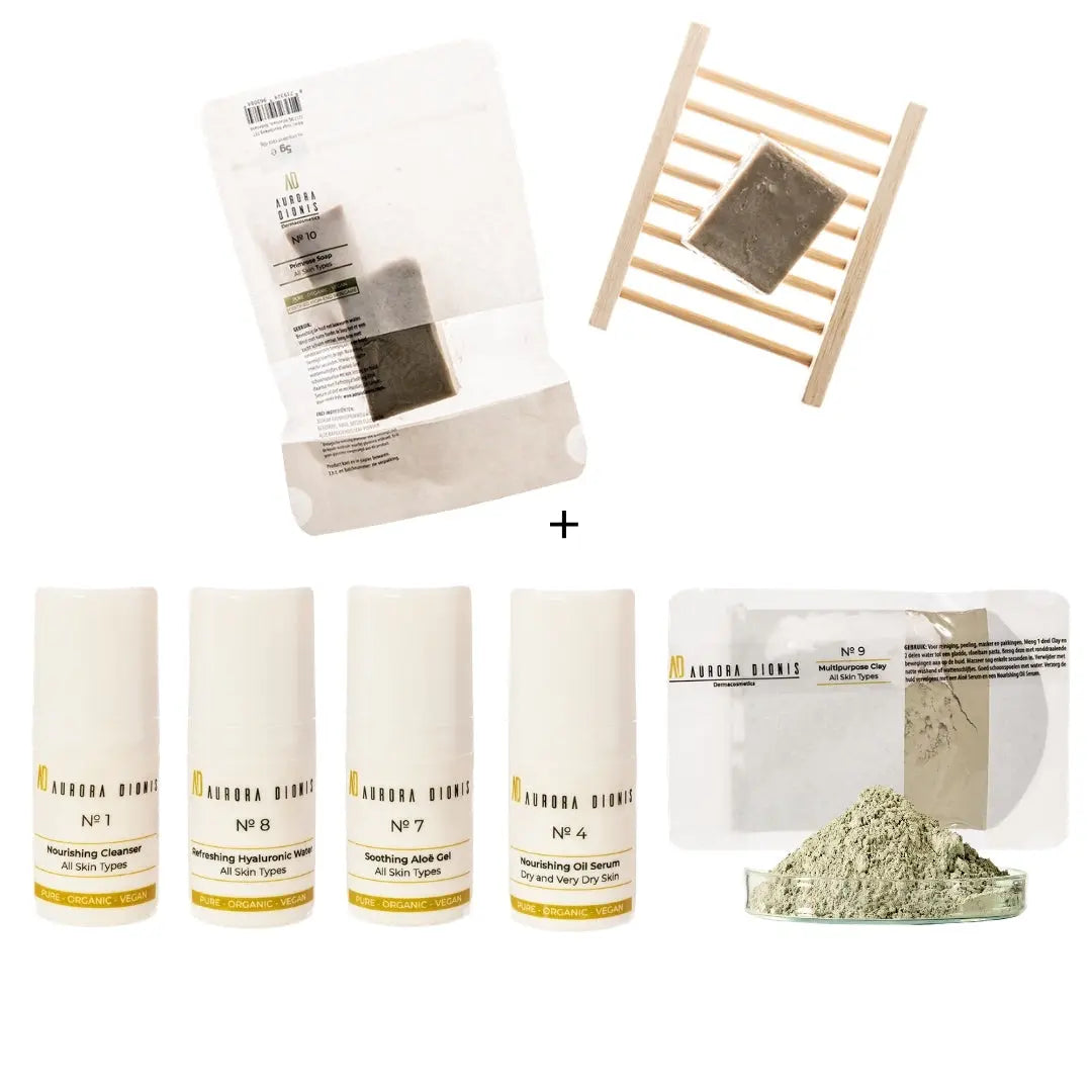Reis- & Probeer Set — Droge tot Zeer Droge Huid Aurora Dionis Dermacosmetics