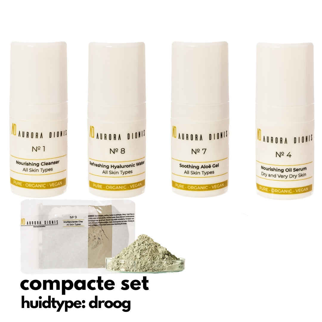 Compacte set - Droge tot Zeer droge huid, 5 high-end producten
