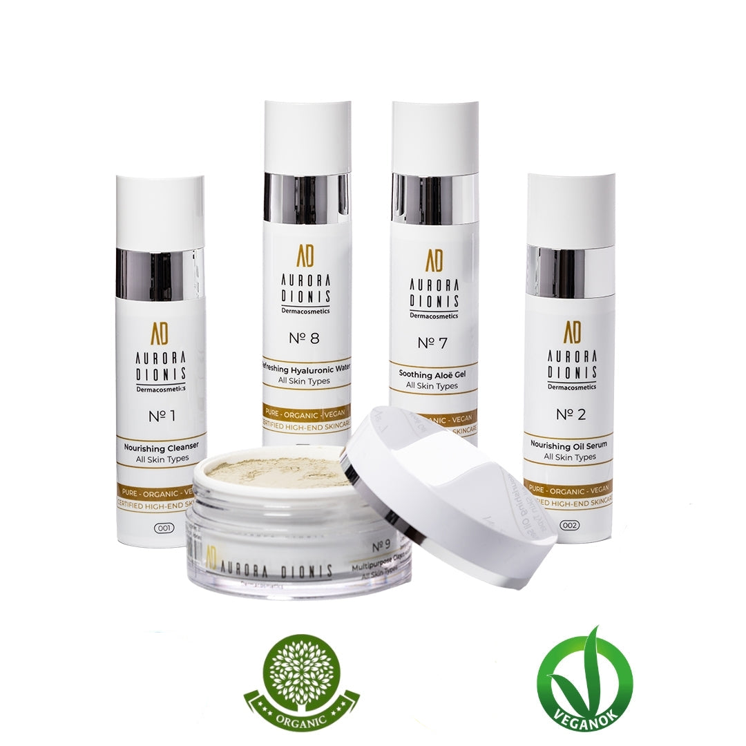 Complete set - Mixed, oily skin / acne, 5 high-end products