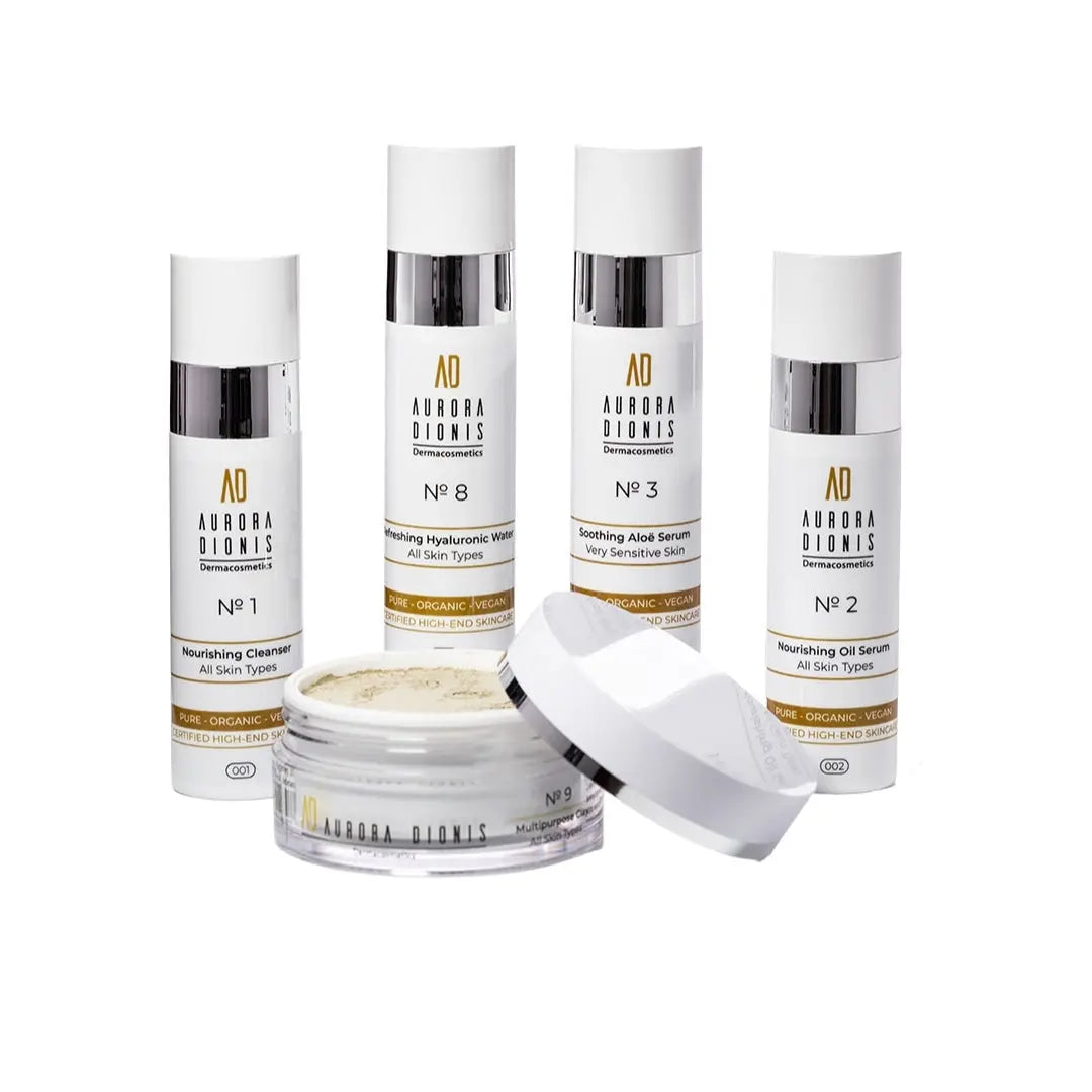 Complete Set — Normale Huid | 5-delige Vegan Routine Aurora Dionis Dermacosmetics